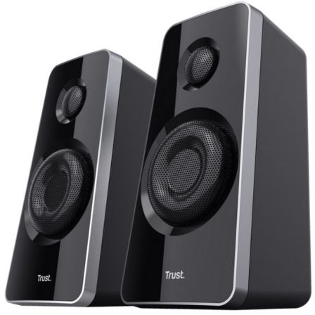 Trust Tytan 19019 - Altavoces 2.1 con Subwoofer de Madera, 120W Potencia Pico (60W RMS), Mando a Distancia Cableado, para PC, Laptop, TV, Música, Películas y Juegos Trust Tytan 19019 - Altavoces 2.1 con Subwoofer de Madera, 120W Potencia Pico (60W RMS), Mando a Distancia Cableado, para PC, Laptop, TV, Música, Películas y Juegos